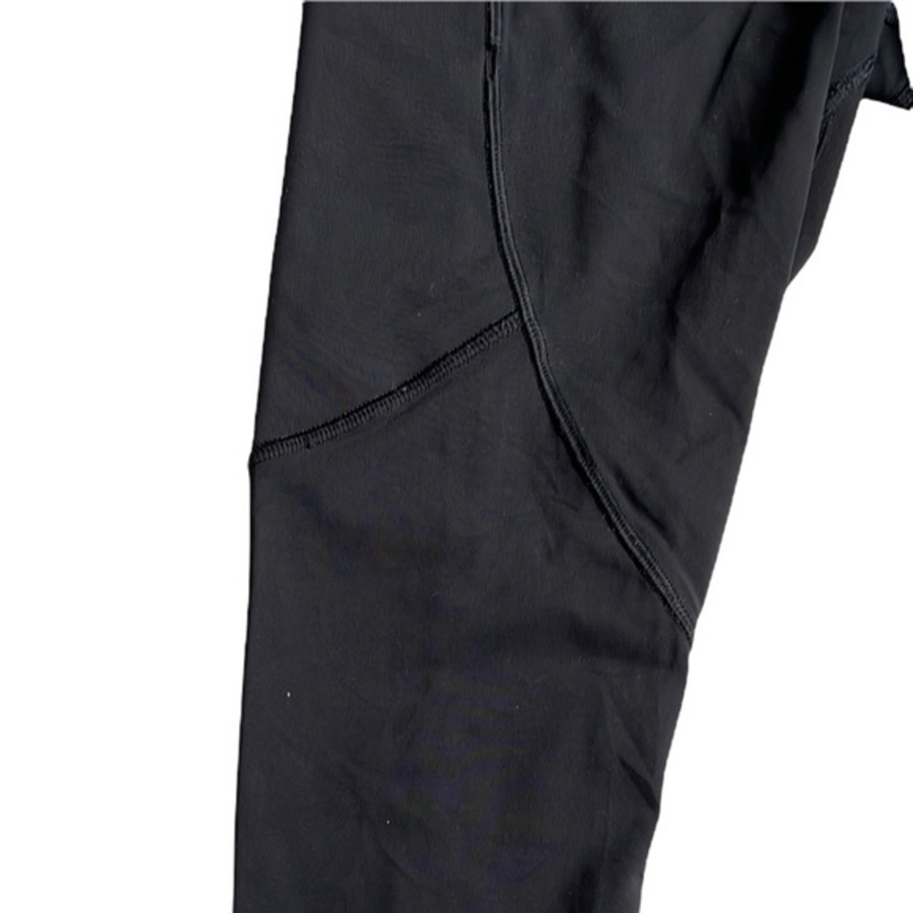 Lululemon Outrun 17" Crop Leggings Black Size 6 - Picture 6 of 13